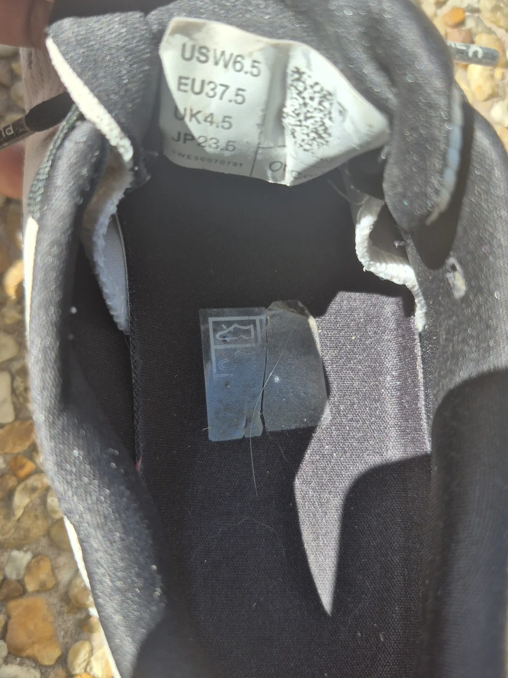 On Cloud X Women’s Running Training Shoes White Black Size 6.5